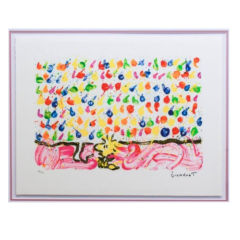 Tom Everhart - Original Lithograph "Tweet Tweet" - Picture 2 of 4
